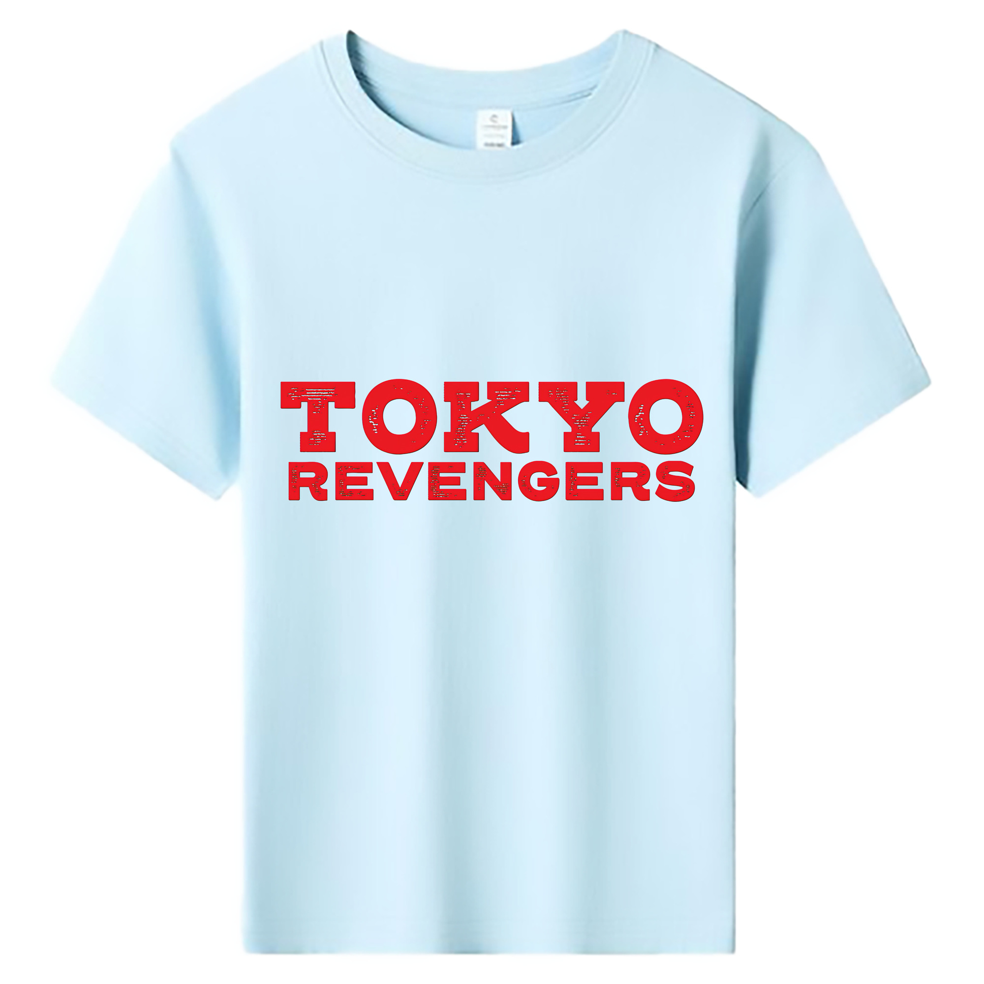 （画像用） 東京リベンジャーズ Tokyo Revengers 綿100％キッズTシャツ（フロントプリント）